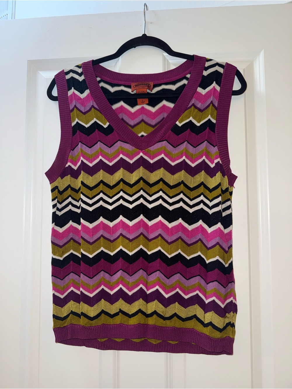 Missoni for Target Purple Chevron V-Neck Sweater & Cardigan Set - Picture 2 of 6